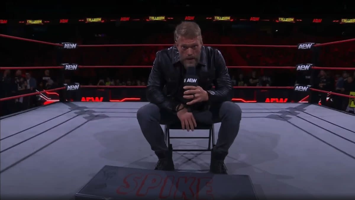 Adam Copeland appears on AEW Collision